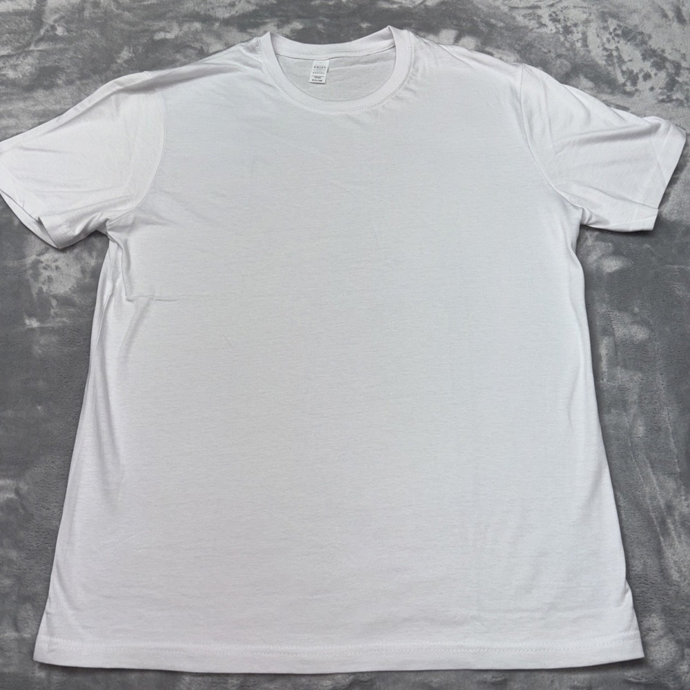 Noize Men's L White Short Sleeve Tee‎ - Classic Crew NWT
